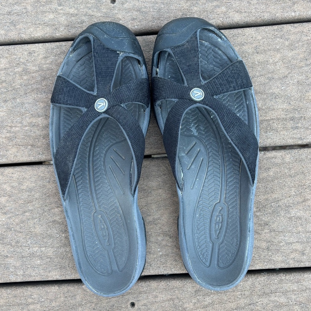 Black KEEN Sandals